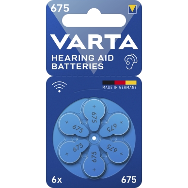 Varta Varta HAB 675 batteri - 6 stk. 24600101416 Modsvarer: N/A billede
