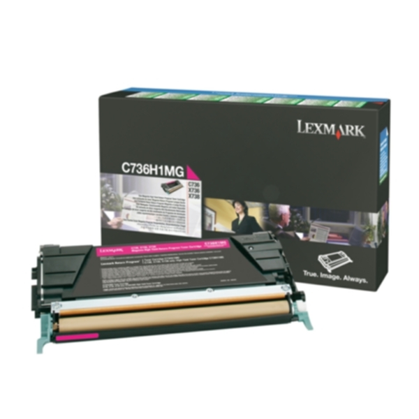 C736H1MG Toner - Laser toner Rød