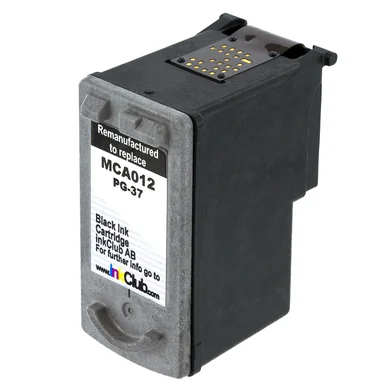 Bläckpatron svart, ersätter Canon PG-37