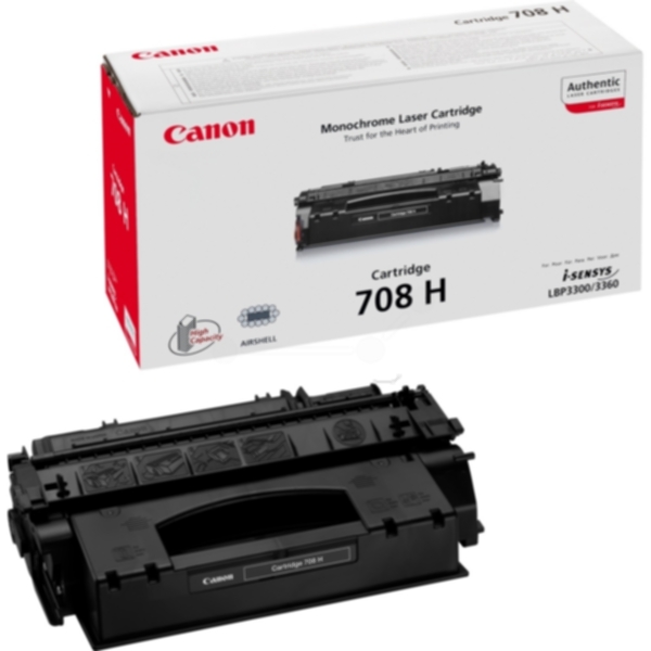 Canon CRG 708 High Capacity Black - Laser toner Svart