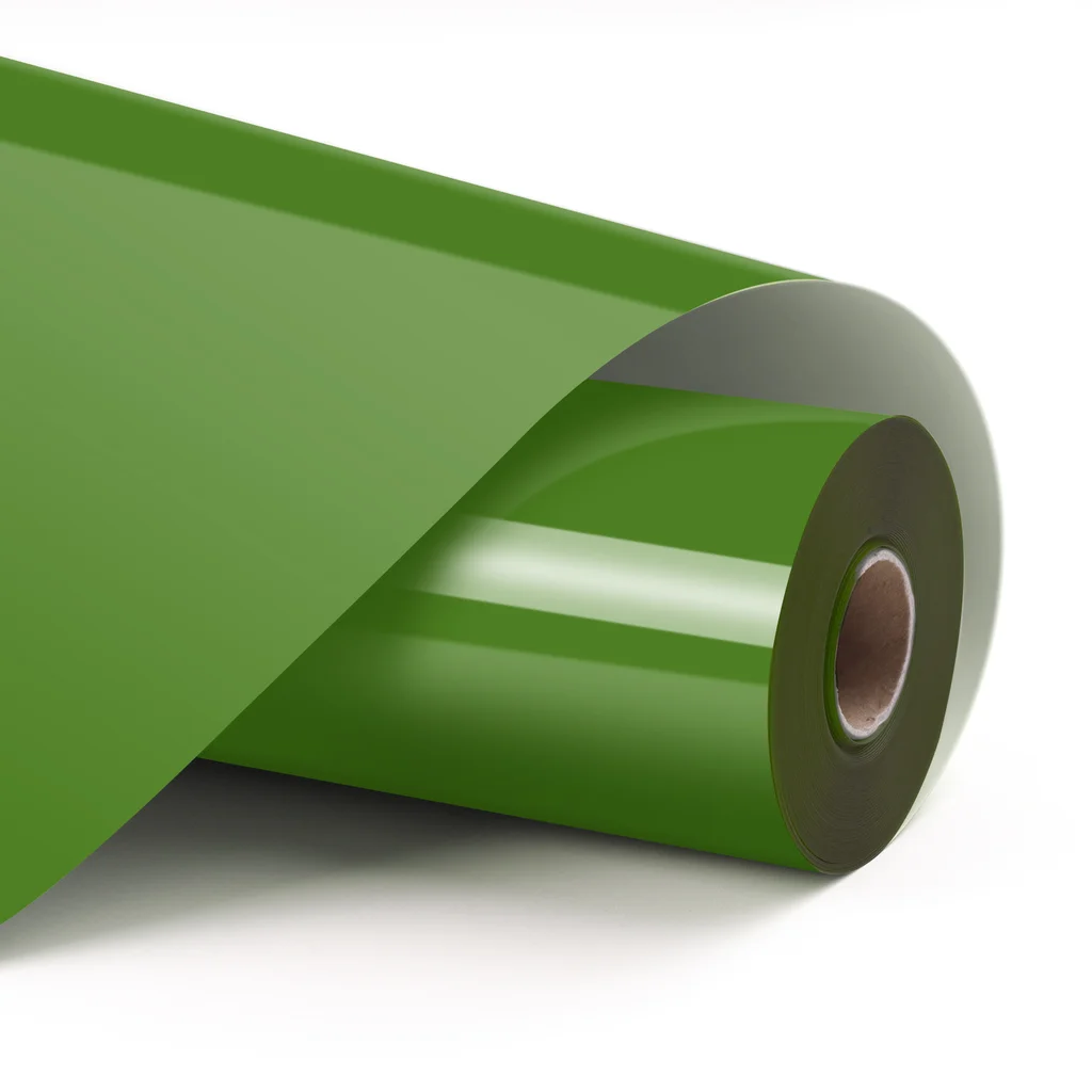 Heat Transfer Vinyl Basic- Grass Green - 30.5 x 180 cm