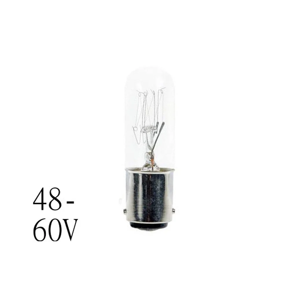 Glöd Signallampa Ba15d T16x54 6-10W 48-60V