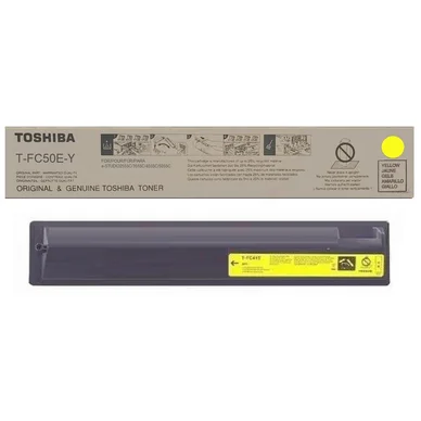 TOSHIBA Tonerkassette gul 33.600 sider T-FC50EY Modsvarer: N/A