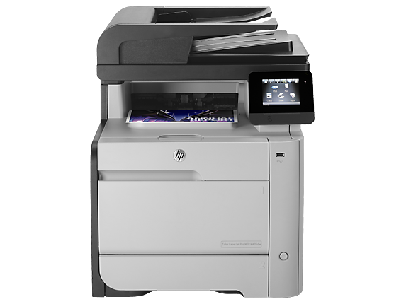 HP HP Color LaserJet Pro MFP M476dw - toner och papper