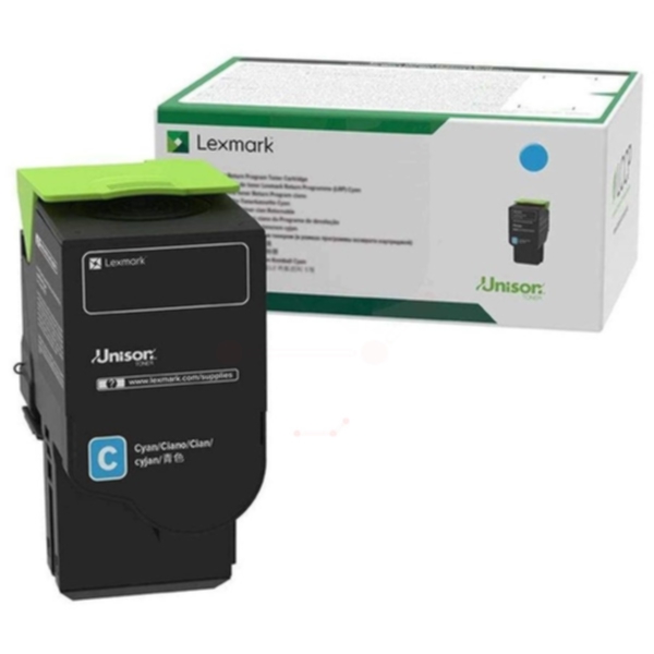 Lexmark Toner cyan, 1400 sider 78C20CE Tilsvarer: N/A