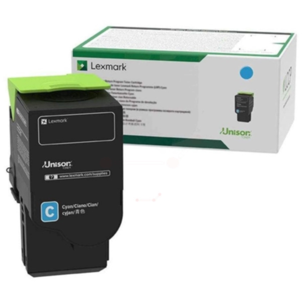 Bilde av Lexmark Toner Cyan, 1400 Sider 78c20ce Tilsvarer: N/a