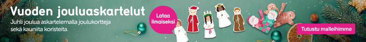 Klikattava banneri, joka johtaa ilmaisia mallipohjia