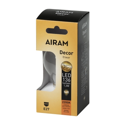 AIRAM alt Airam LED DECOR 1,3W/822 E27