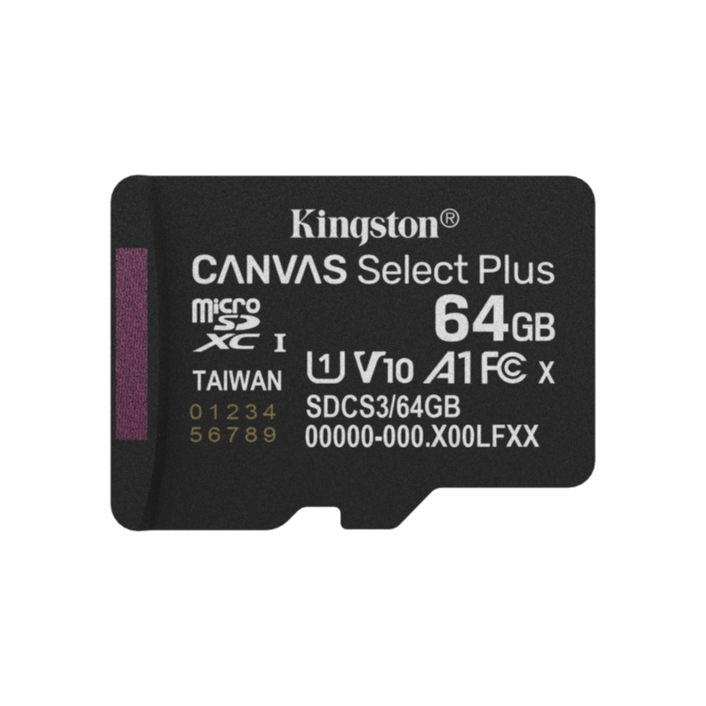 64GB microSDXC Canvas Sel+ G3 100R A1 No Adapter