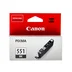 CLI-551BK CANON 551 BK Bläckpatron Svart foto