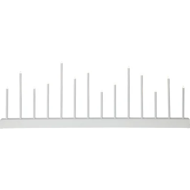 Star Trading Ljusstake Buzz Hvid 77cm 644-11 Modsvarer: N/A