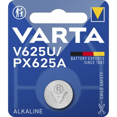 Varta Varta V625U/PX625A Alkalisk batteri - 1 pk.. 4626101401 Modsvarer: N/A billede