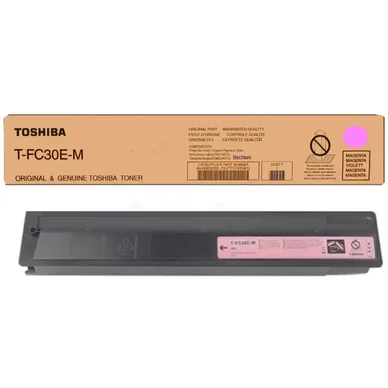 TOSHIBA Tonerkassette magenta 33.600 sider T-FC30EM Modsvarer: N/A