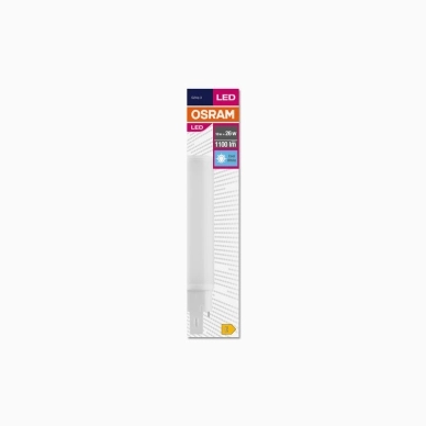 LED kompaktlysrör Dulux D/E 4000K 1100lm G24q-3 10W
