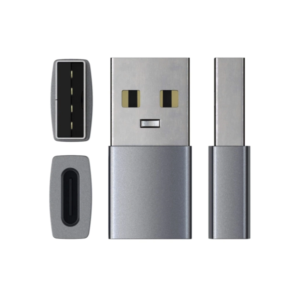 Satechi Satechi Adapter USB-A til USB-C, Space Grey Adaptere og omformere,Elektronikk