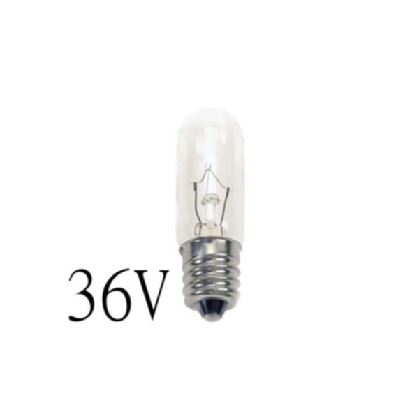 Glöd Signallampa E14 tub T16x54 5W 36V