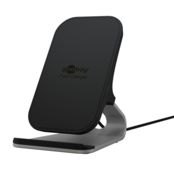 GooBay Goobay Wireless QI Charger Desktop 15W Ladere og kabler,Mobilholder,Laptopstativ,Elektronikk