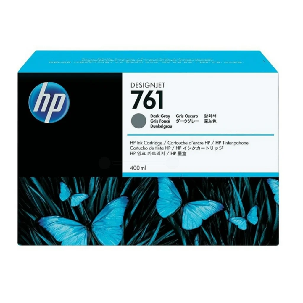 HP 761 Bläckpatron grå, 400 ml