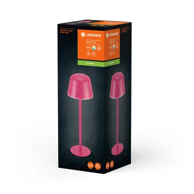 Endura Style Bordslampa Magenta USB 2700K/4000K/6500K dimbar