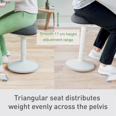 Leitz Ergo Active Sittpall ljusgrå