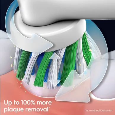 Oral-B Pro 1 Series 1 Eltandborste Pink + Extra Refill
