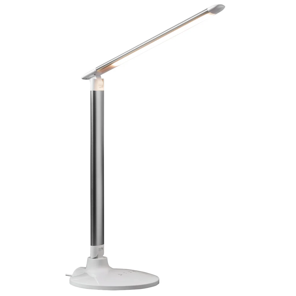Gina Bordslampa Dimbar LED 14W 827/845/860 800lm Vit/silver