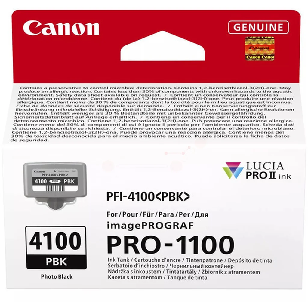 Canon PFI-4100 Bläckpatron Fotosvart