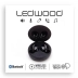 LEDWOOD Hörlur i9 True Wireless In-Ear Svart Mic