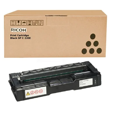 Ricoh Tonerkassette sort, 2.000 sider 407543 Modsvarer: N/A