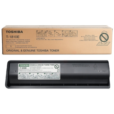 TOSHIBA TOSHIBA T-1810 E Tonerkassette sort 6AJ00000058 Modsvarer: N/A