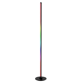 Smart Home RGB golvlampa, 1,35 m hög, fjärr- & appstyrning