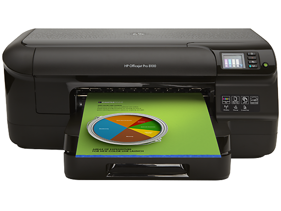 HP HP OfficeJet Pro 8100 – inkt en papier