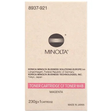 Minolta Minolta M4B Tonerkassette Magenta 8937-921 Modsvarer: N/A