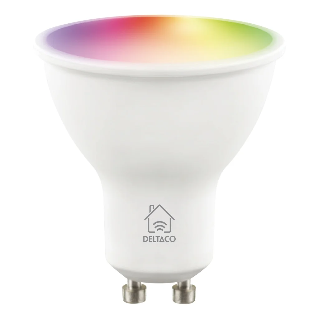 Smart Home LED-lampa, GU10, WiFi 2,4 GHz, 4,7W, 400 lm