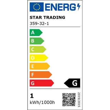 Star Trading LED klot 70lm 2200K B22 1W
