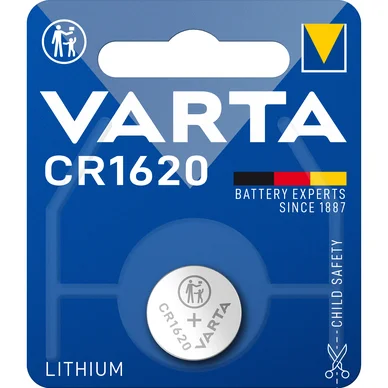 Varta Varta CR1620 Lithium Knapcelle batteri - 1 pk. 6620101401 Modsvarer: N/A