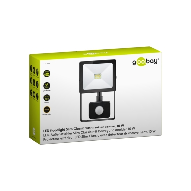 GooBay alt LED Floodlight 10W 800 lm motion sensor GooBay