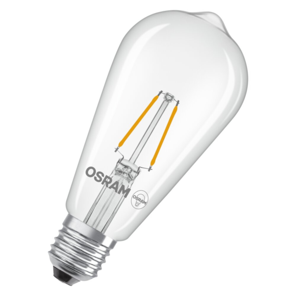 LED Edison 25 Klar 1,8W 827 E27