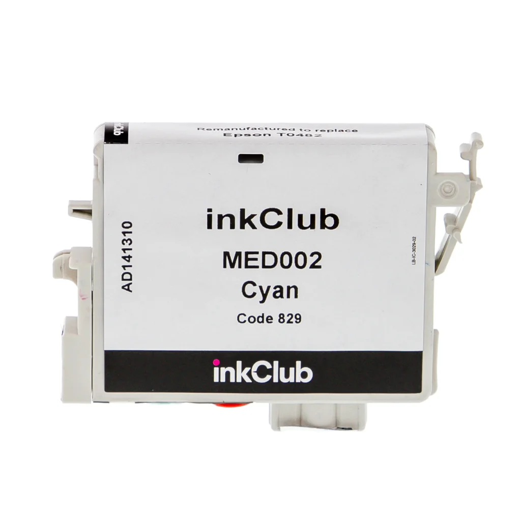inkClub Bläckpatron cyan, ersätter Epson T0482 MED002 ersätter T0482