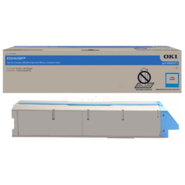 OKI OKI Tonerkassett Cyan 45643511 Tilsvarer: N/A