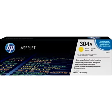 HP HP 304A Värikasetti keltainen CC532A Vastaa: N/A