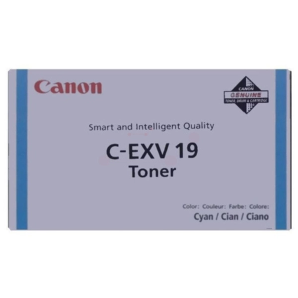 Canon Canon C-EXV 19 Tonerkassett Cyan 0398B002 Tilsvarer: N/A