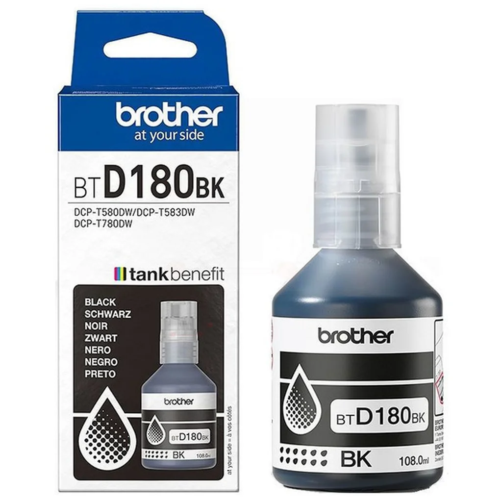 Brother BTD180 Bläckflaska svart