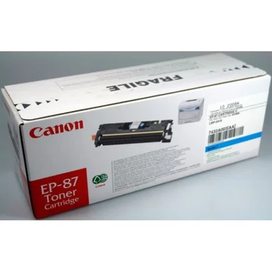 Canon Canon EP-87 C Tonerkassette Cyan 7432A003 Modsvarer: N/A