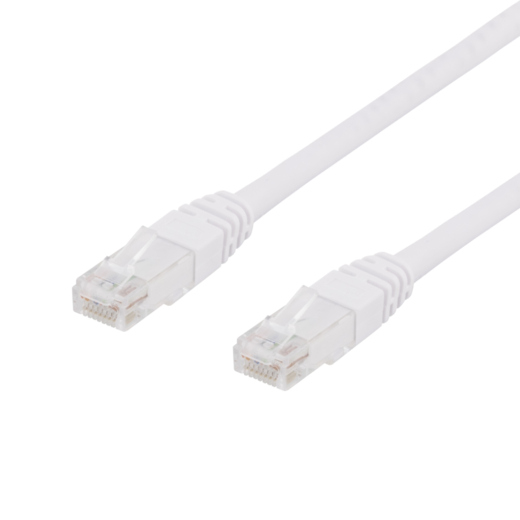 U/UTP Cat6 patchkabel, LSZH, 20m, vit