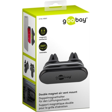GooBay alt Goobay Mobilholdere Dobbelt Magnet