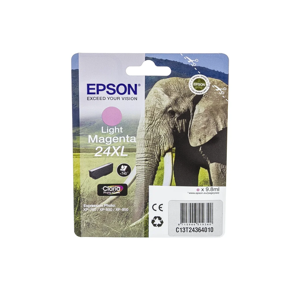 Epson 24XL Bläckpatron Ljus magenta