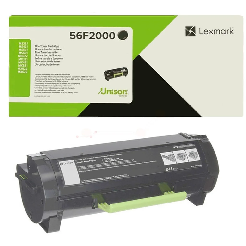 MS321dn/MS421d svart ReturnProgram Toner 6k