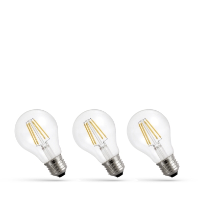 LED-lamppu E27 7W 2700K 770 lumenia 3-kpl LED-lamppu E27 7W 2700K 770 lumenia 3-kpl