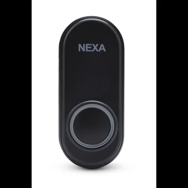 Nexa Nexa Trådløs trykknap til dørklokke MLT-1925 sort 7330545183542 Modsvarer: N/A